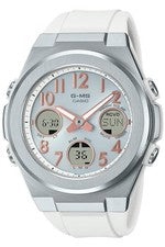 CASIO G-MS MSG-W610-7AJF Radio Solar Reloj Mujer Blanco Analógico Digital Japón