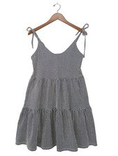 Vestido de tirantes ABOUT YOU mujer gris talla 36 vestido de verano elegante minimalista