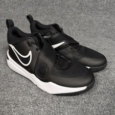 Nike Niños Talla 7 Zapatos Equipo Hustle D 11 Tenis Niños Negro Blanco Sin Corbata Atlético