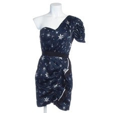 Cocktailkleid self-portrait Blau 34 UK 8 Neu