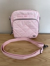 Bolso Bandolera Acolchado Lug Life Ranger 2 RFID Rosa Nuevo