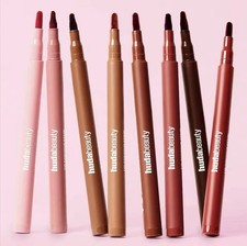 Mancha de contorno de labios Huda Beauty en embalaje completo al por menor 8 tonos a elegir