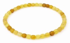 Opal gelb Stretch Edelstein Armband – Größe individuell für deine perfekte Pass