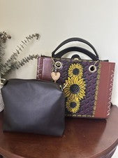 bolso de mano mujer cuero genuino diseñador para mujer
