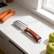 Pelado sin esfuerzo para utensilios de cocina con mango antideslizante y función de apertura