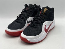 Nike Precision 8 Mid Para hombres Talla 10.5 Negro Blanco Rojo Tenis IH1105 003 Nuevo