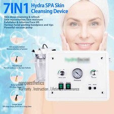 Máquina de belleza profesional 7 en 1 Hydra Dermoabrasión facial exfoliación de la piel cuidado spa