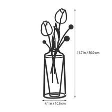 Arte en hierro estilo flor arte de pared decoración pared adorno suministros para el hogar