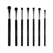 Set de 7 brochas de maquillaje de ojos para sombra de ojos maquillaje cosmético mezcla