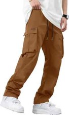 Nuevos pantalones de trabajo de varios bolsillos para hombre, modernos europeos y americanos de la calle principal