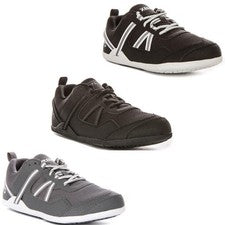 Xero Zapatos Prio Ligeros Carretera Con Cordones Hombres Entrenadores en Negro Reino Unido 7-12