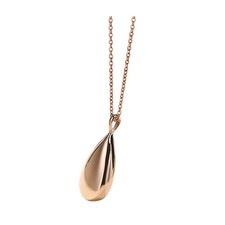 Perfume Necklace Titanium Steel Aromatherapy Necklace Diffuser Jewelry Pendant