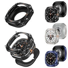 Para Samsung Galaxy Watch Ultra 47mm Resistente Metal Estuche Marco Protector Parachoques