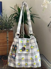 Bolso de Hombro Joe Browns Limón Bolso de Mano Nuevo