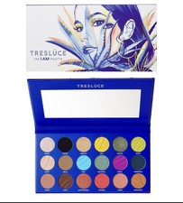 Paleta de sombras de ojos mate y brillante Tresluce Beauty nueva en caja Vivid 18 I Am