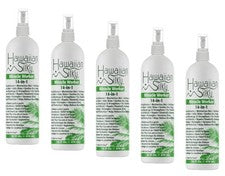 Spray hidratante para el cabello Hawaiian Silky 14 en 1 Miracle Worker 16 fl oz. Pack de 5