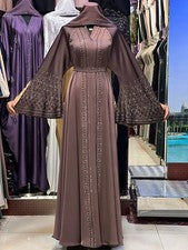 Vestido de moda para mujer Abaya