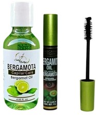 Aceite y rímel de bergamota para el cuidado del cabello aceite de bergamota cabello barba y bigote 4,05 oz