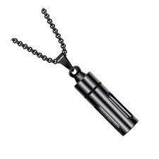 Perfume Bottle Pendant Vial Necklaces for Liquid Women's Man Scent