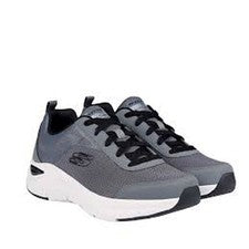 Zapatos deportivos Skechers Arch Comfort gris carbón negro 16909-CCBK para hombre nuevos Bo