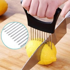 Herramienta de cocina de acero inoxidable para cebolla verduras y carne tareas de corte