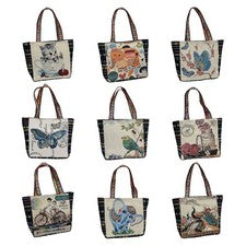 Bolso Bandolera Mujer Bordado Lona Gran Capacidad Moda Femenina