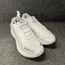 Zapatos para correr PUMA Run XX NITRO para mujer talla 8,5 blancos plateados