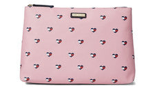 Nuevo Bolso sin asas de cosméticos Tommy Hilfiger rosa cupido estilo callejero para mujer