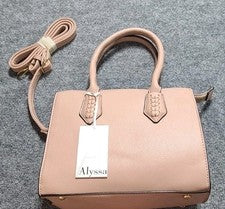 NUEVO CON ETIQUETAS ALYSSA Los Angeles, Nueva York, Bolso de Mano Mujer Color Rosa