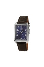 Reloj de cuarzo Limit para hombre con correa de cuero marrón esfera azul 5977
