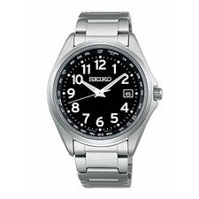 Reloj Seiko Selection SBTM329 Titanium Solar Radio World Time