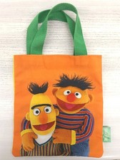 Mini Bolso de Mano Sesame Street Bert Ernie Cookie Monster Doble Cara Nuevo Japón