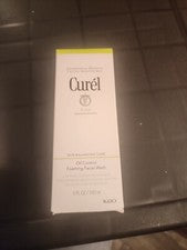 Lavado facial espumoso control aceite cuidado balanceador piel curel ~ 5 oz / 150 ml