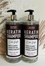 Paquete de 2 champúes hidratantes e hidratantes de queratina para todo tipo de cabello 32 oz cada uno