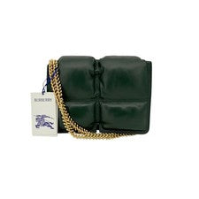 Bolso BURBERRY con cadena corta cuero napa hinchado en vid