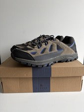 Hi Gear Sierra 2 Trek Hombres Reino Unido Talla 11 Gris y Azul Senderismo Caminar Zapatos