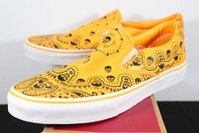 Vans Clásicas Sin Cordones Bandana Amarillo Azafrán Negro Tenis Para Hombres 7-13 VN0A33TB42T