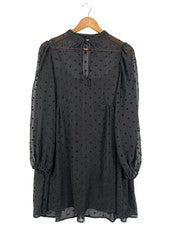 Stradivarius Vestidos Manga Larga Negro Talla 38