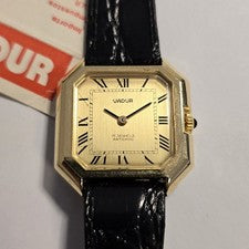 Orologio Vadur Vintage NOS Cioccolatino TV Carica Manuale 28mm Calibro FE 163