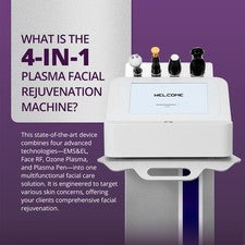 Máquina de belleza de plasma cuidado facial de la piel topo minimizador de manchas salón de belleza 4 en 1