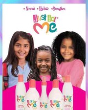 Just For Me | Colección de cuidado capilar para niños cabello saludable y crecimiento