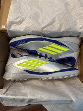 Adidas F50 League Messi Turf - "Plata/Azul Amarillo" - (Hombre US 11.5) - IH0919