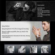 Men Perfume Portable Light Scent Parfum Spray Refreshing Elegant Perfume For SA