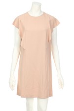 TIZIANA PAVONCELLI Dress I 40 = D 34 nude peach NEW