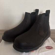 Zapato Botas Ohman MARRONES (PUNTERA SUAVE) Talla 11.5 Hombre MARRONES. Ancho D & E+