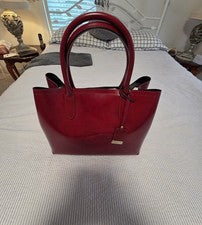 Cartera para mujer Gianni Notaro de cuero Geniune, hecha en Italia, talla grande
