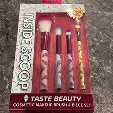 Taste Beauty - Juego de 4 cepillos cosméticos - Nuevo