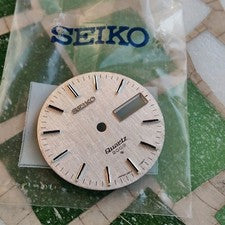 Vintage Watch Seiko 3803-7080 Quartz 2002 White Dial Nos