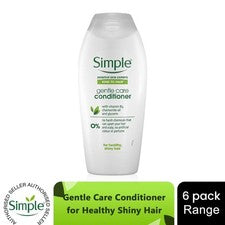 Acondicionador capilar sin color Simple Sensitive Skin Experts 6 x 400 ml