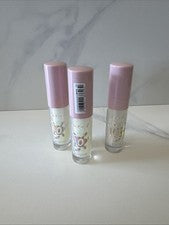 Precioso brillo de labios H2O 01 lote de 3 0,17 oz. cada perla transparente nueva y sellada